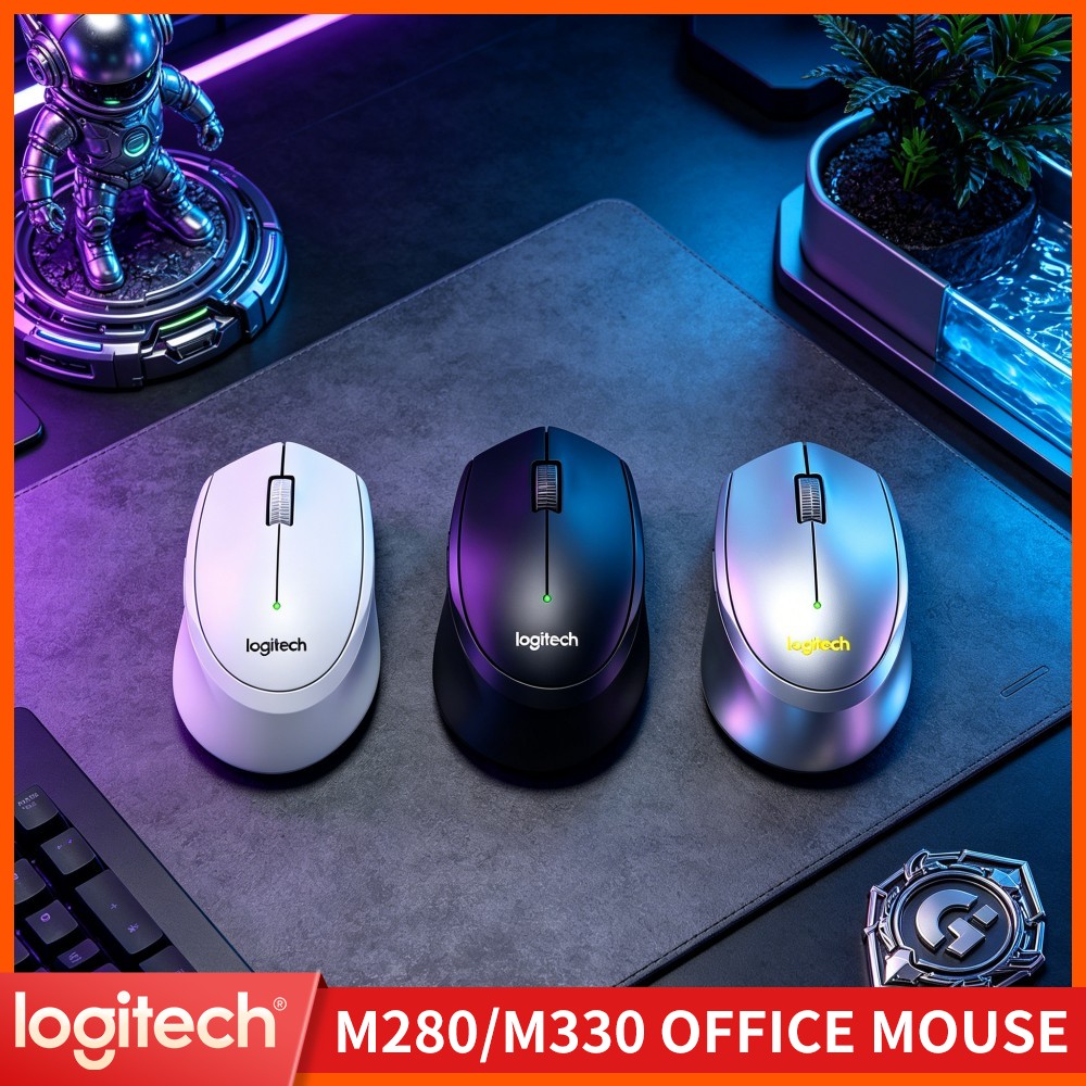 Home Office For Mac - Mouse Sem Fio Logitech M330 2.4Ghz