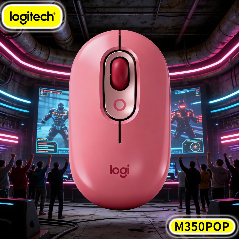 Home Office For Mac - Mouse Sem Fio Logitech M350 POP