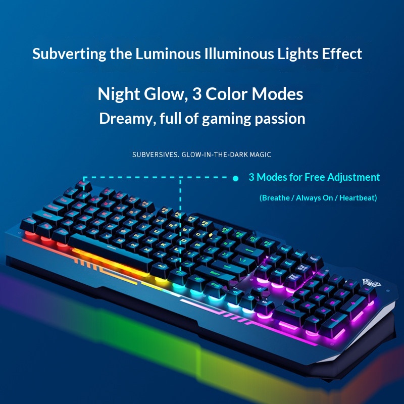 Teclado Gamer Aula F3010 com F - English Home Office avaliação e preço