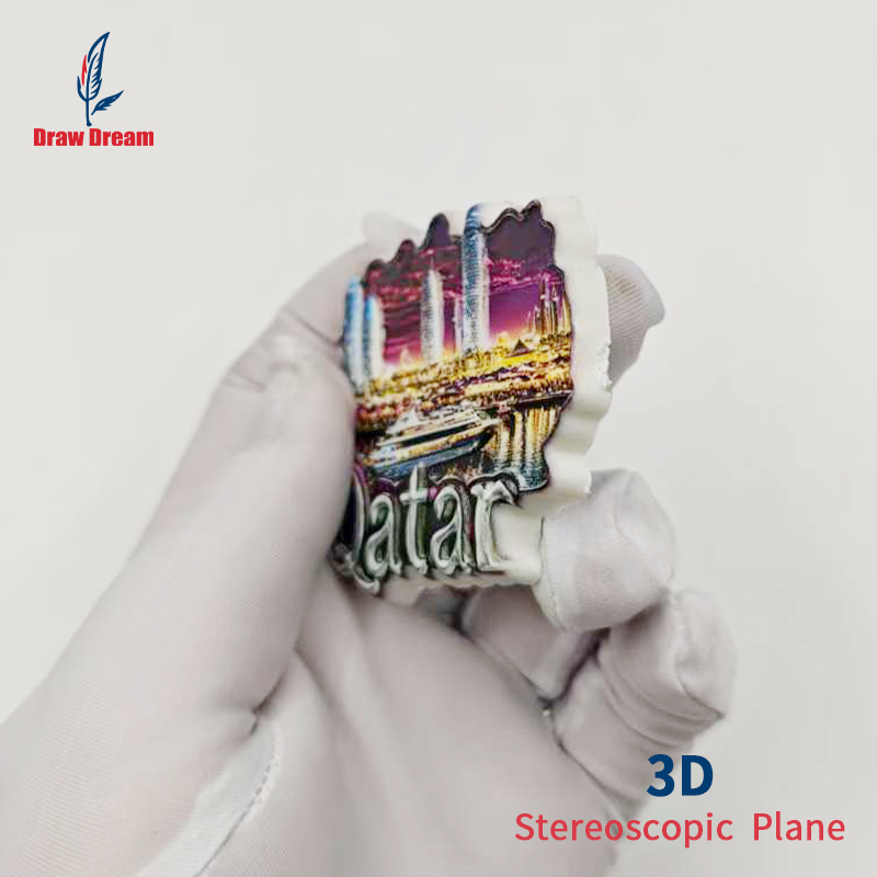 Imã de Geladeira 3D do Catar,  - Home Office Qatar avaliação e preço
