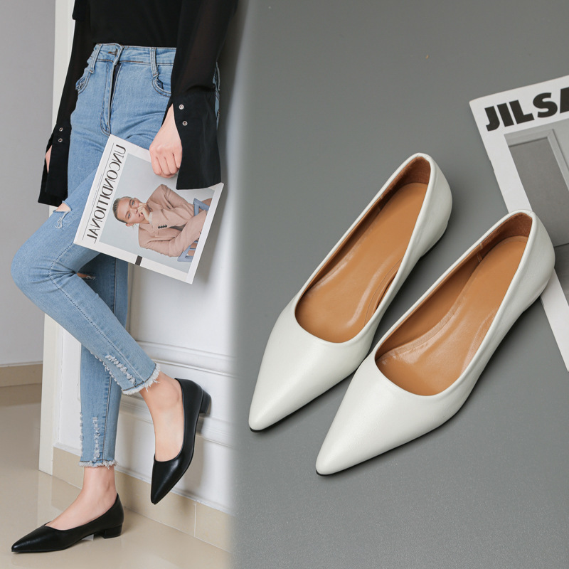 Sapatos Femininos de Couro com - Home Office Makeover avaliação e preço