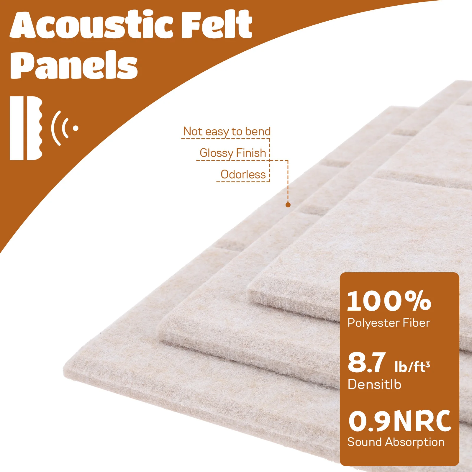 6/12 Peças de Painéis de Feltr - Home Office Alternative avaliação e preço