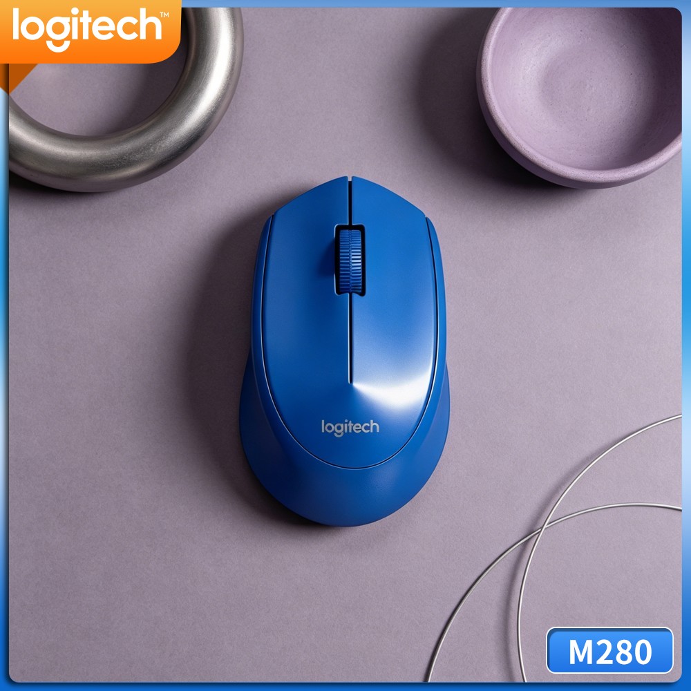 Mouse Sem Fio Logitech M280 2. - Home Office For Mac avaliação e preço