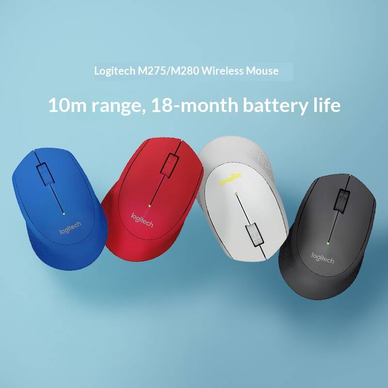 Mouse Sem Fio Logitech M280 2. - Home Office For Mac avaliação e preço