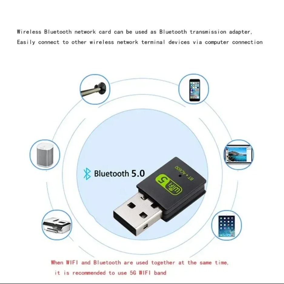 Adaptador Combo USB WiFi Bluet - Home Office For Mac avaliação e preço