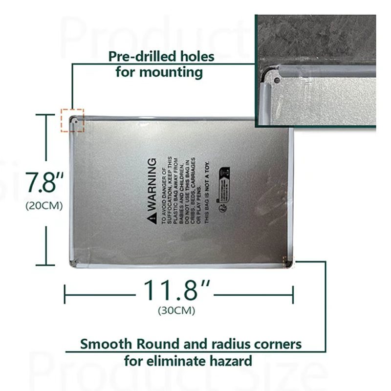 Placa de Metal com Aviso de Cã - English Home Office avaliação e preço