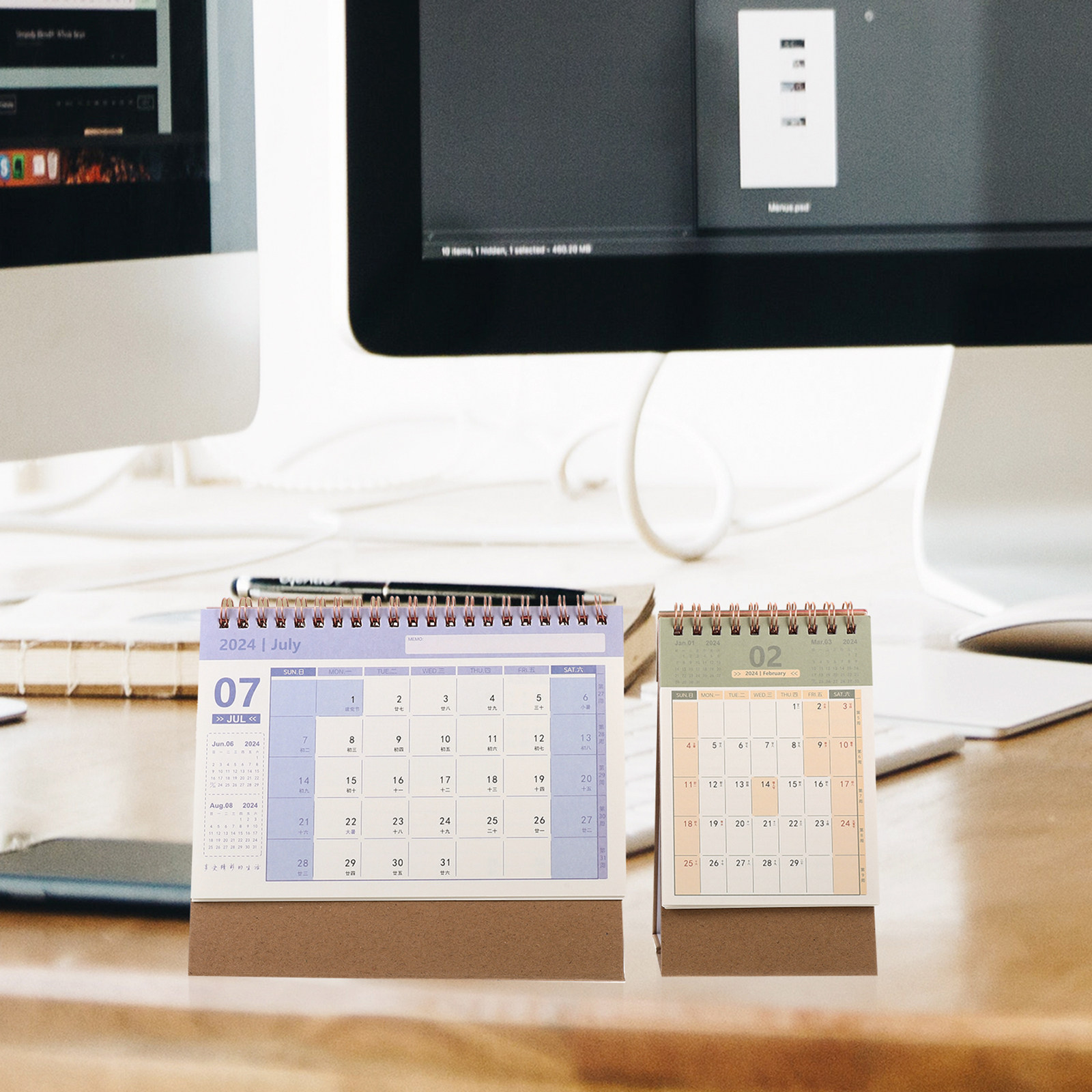 3 Peças de Calendário de Mesa  - Home Office Design Ideas avaliação e preço