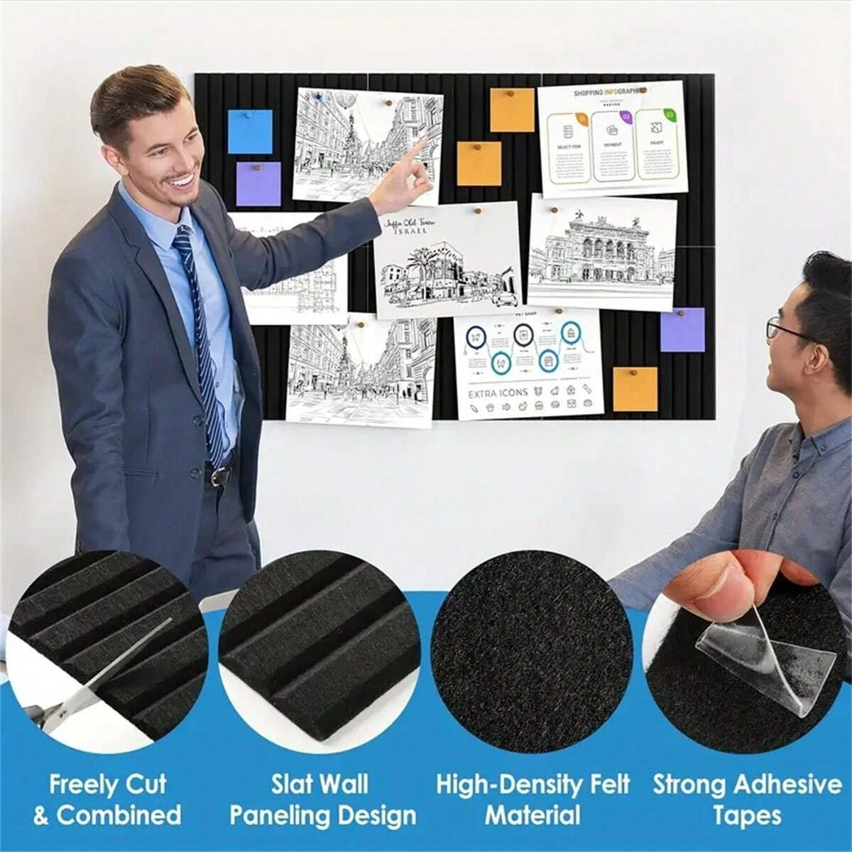 6 Peças Grandes de Painéis de  - Home Office Alternative avaliação e preço