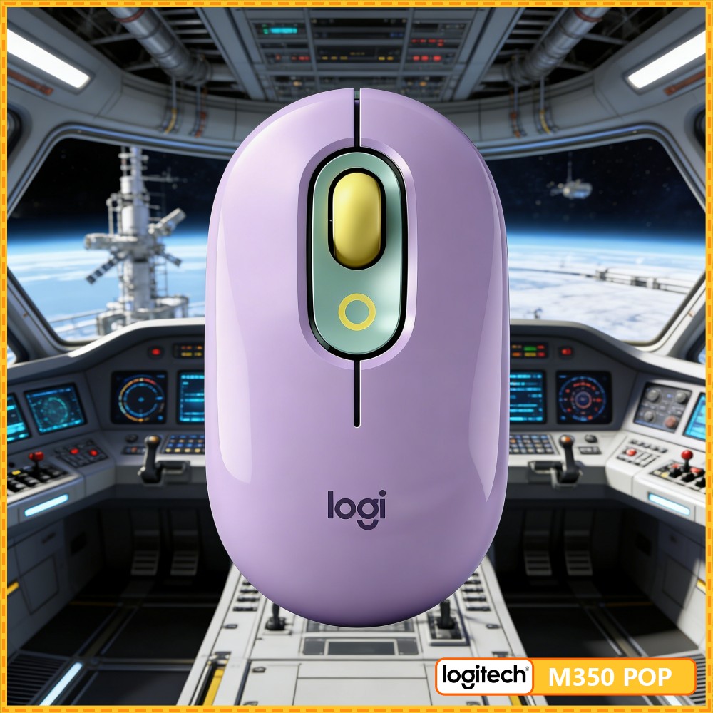 Mouse Sem Fio Logitech M350 PO - Home Office For Mac avaliação e preço