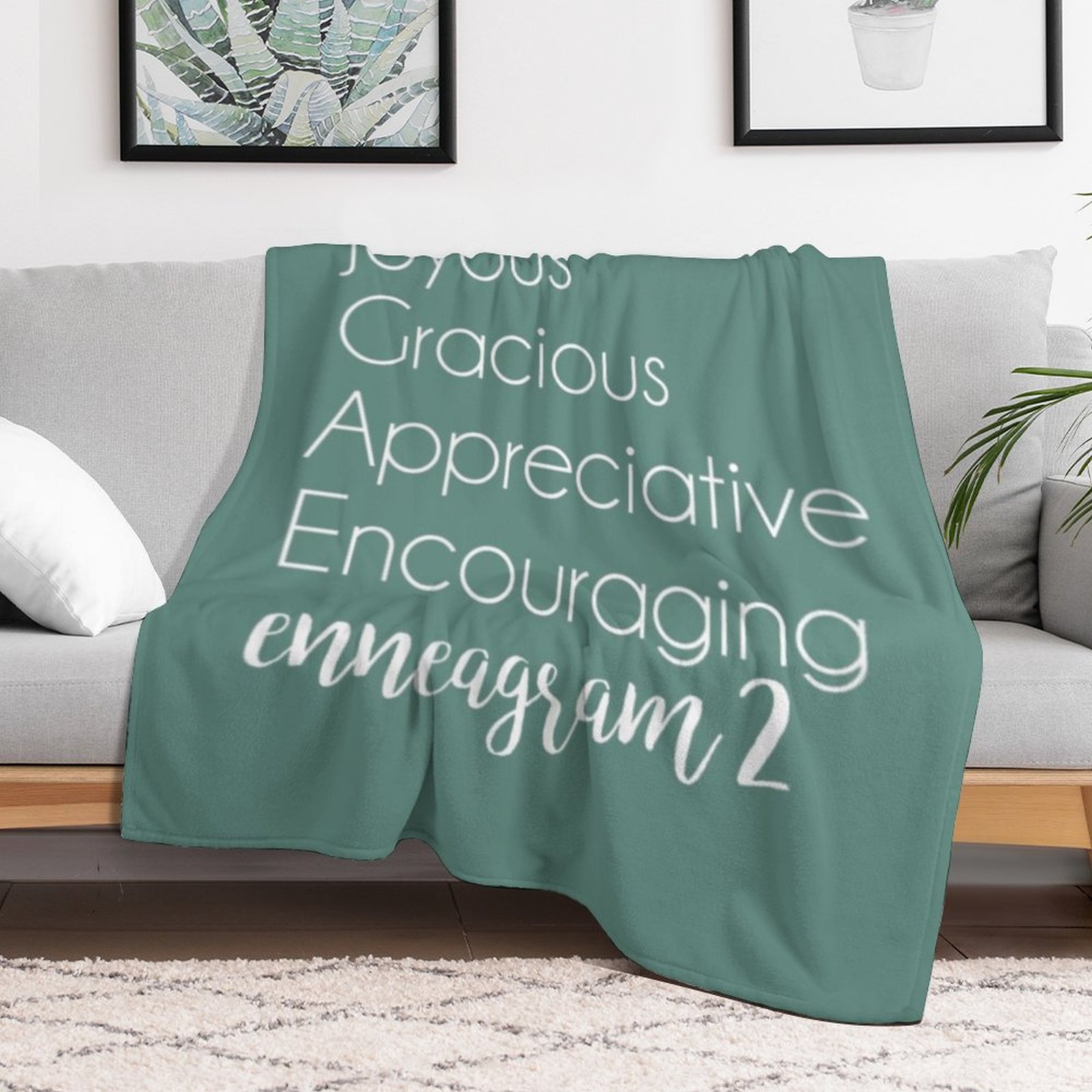 Cobertor Feminino Tipo Enneagr - Home Office Alternative avaliação e preço