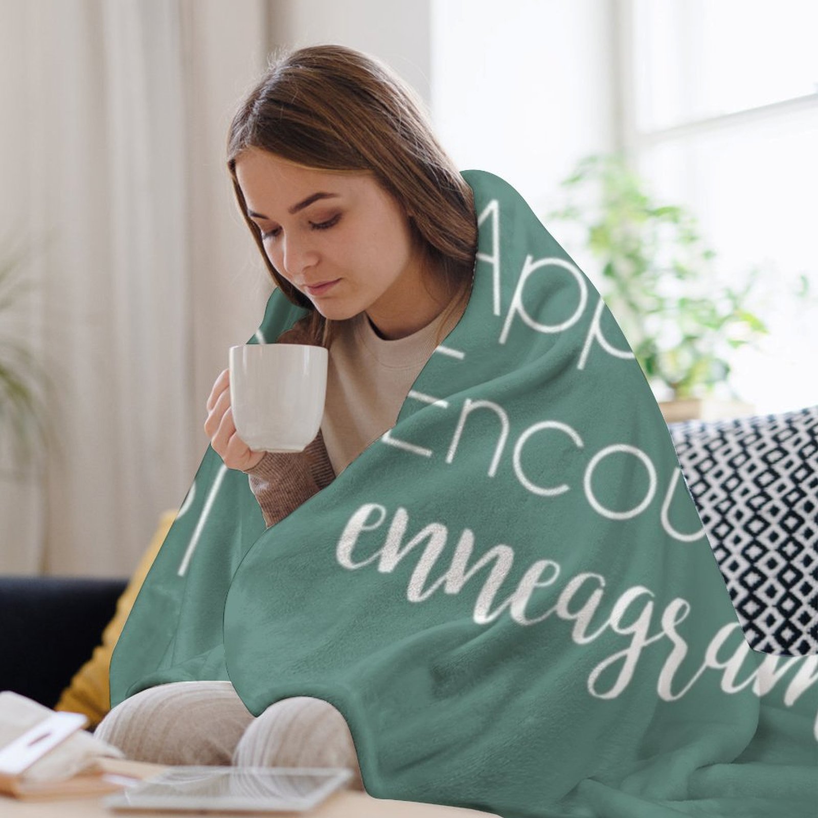 Cobertor Feminino Tipo Enneagr - Home Office Alternative avaliação e preço