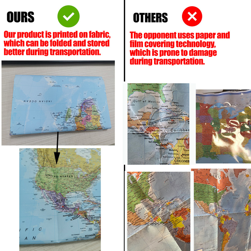 Mapa do Oriente Médio, Versão  - English Home Office avaliação e preço