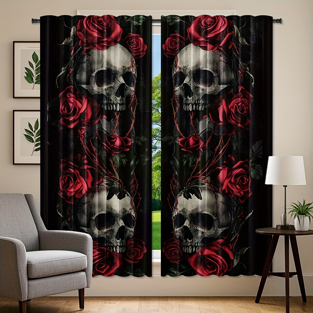 Cortinas Blackout Góticas com  - Home Office Alternative avaliação e preço