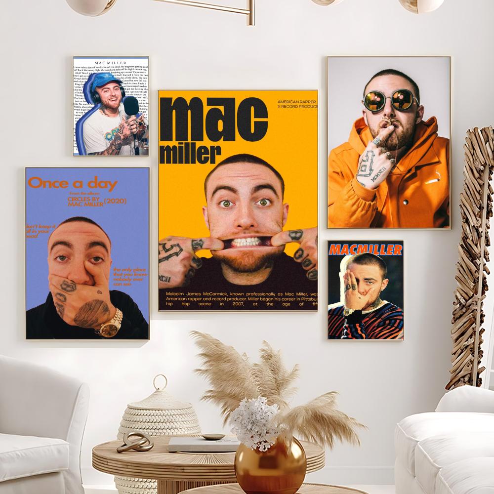 Pôster do rapper M-Mac Miller  - Home Office For Mac avaliação e preço