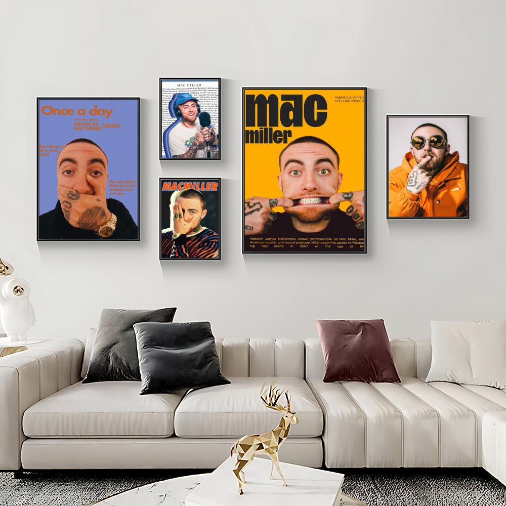 Pôster do rapper M-Mac Miller  - Home Office For Mac avaliação e preço