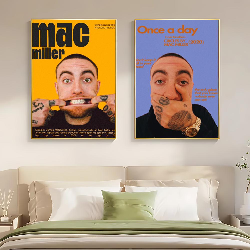 Pôster do rapper M-Mac Miller  - Home Office For Mac avaliação e preço